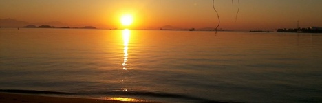 Praia da Bandeira - Nascer do sol - Ilha do Governador
